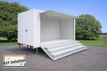 Messeanhänger, Promotionanhänger, mobiler Showroom